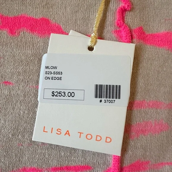 LISA TODD SS53 SWEATER NWT Large - Picture 5 of 6
